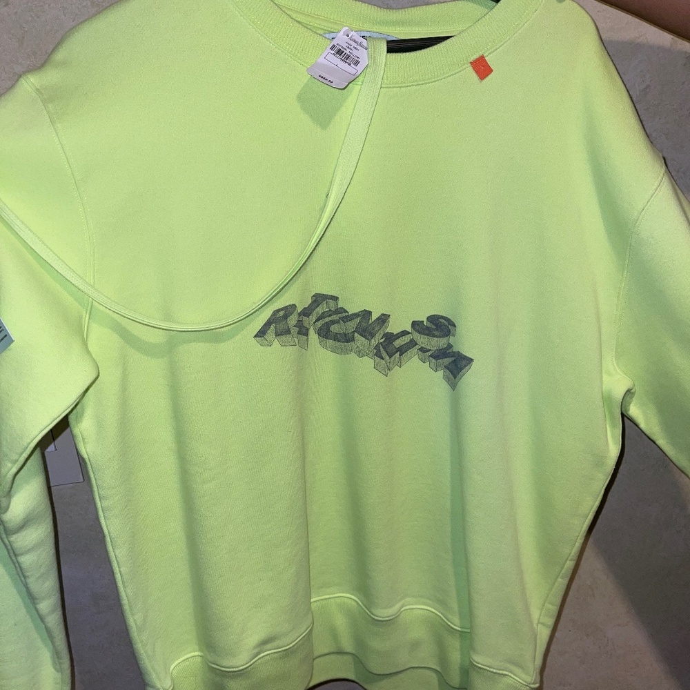 NEW: OFF-WHITE crewneck